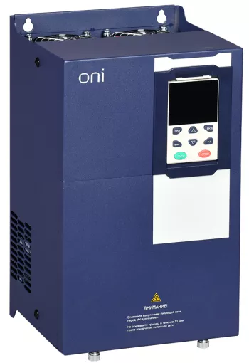 ONI Преобразователь частоты K750 380В 3Ф 15-18кВт 32-37А со встроенным тормозом ONI
