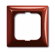 Abb BJB Рамка 1-постовая, серия Basic 55, цвет foyer-red