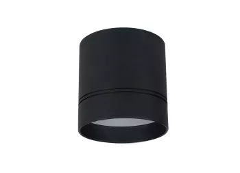 Donolux Светодиодный светильник, накладной. АС100-240В  12W, 3000K, 897 LM, 60°. Цвет-черный, D128