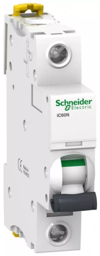 Автоматический выключатель Schneider Electric Acti9 iC60N, 1 полюс, 10A, тип B, 6kA
