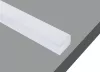 Donolux накладной/подвесной алюминиевый профиль, 2 метра, габариты в сборе: 35х35х2000 мм,