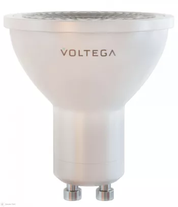 Voltega SIMPLE Лампа светодиодная софит 7W GU10 4000К крист.стекло