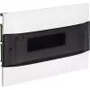 Пластиковый щиток на 12 модулей Legrand Practibox S для встраиваемого монтажа в полые стены, цвет двери дымчатый
