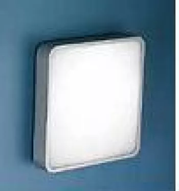 Linea Light светильник настенно-потолочный Al-Book, стекло белого цвета, 12X12X5,2 см, 1X6W GX53, ан