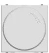 Abb NIE Механизм электронного поворотного светорегулятора 60-400 Вт, 2-модульный, серия Zenit, цвет