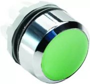 Кнопка MP1-20G зеленая (только корпус) без подсветки без фиксации