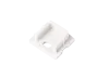 Боковая глухая заглушка для профиля L18505 Цвет:Белый RAL9003