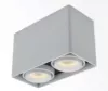 Donolux Светильник светодиодный, накладной, 2х9,3Вт, 1740LM, 3000К, IP20, 45°, Серебристо-серый, D18