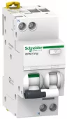 Автоматический выключатель дифференциального тока (АВДТ) Schneider Electric Acti9 iDPN N Vigi, 10A, 30mA, тип AC, кривая отключения C, 2 полюса, 6kA, электро-механического типа, ширина 2 модуля DIN
