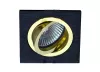 Donolux светильник встраиваемый, повор квадрат, MR16,D92х92 H60, max 50w GU5,3, золото/чёрный
