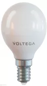 Voltega SIMPLE Лампа светодиодная шар  7W Е14 4000К мат.стекло