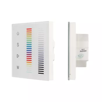 Панель Sens SR-2834RGBW-AC-RF-IN White (220V,RGBW,1 зона) (Arlight, IP20 Пластик, 3 года)