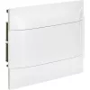 Пластиковый щиток на  8 модулей Legrand Practibox S для встраиваемого монтажа в полые стены, цвет двери белый