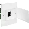 Пластиковый щиток на  4 модуля Legrand Practibox S для встраиваемого монтажа в полые стены, цвет двери белый
