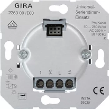 Gira funkbus Универсальный светорегулятор, двухканальный