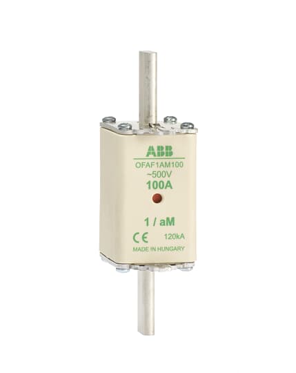 Abb SGC Предохранитель OFAF1aM80 80A тип аМ размер1, до 500В
