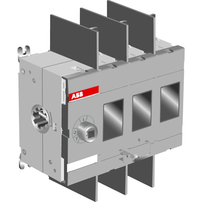 Abb SGC Рубильник OT200E03W до 200А 3-полюсный (без ручки управления) с увеличенными межфазными рас