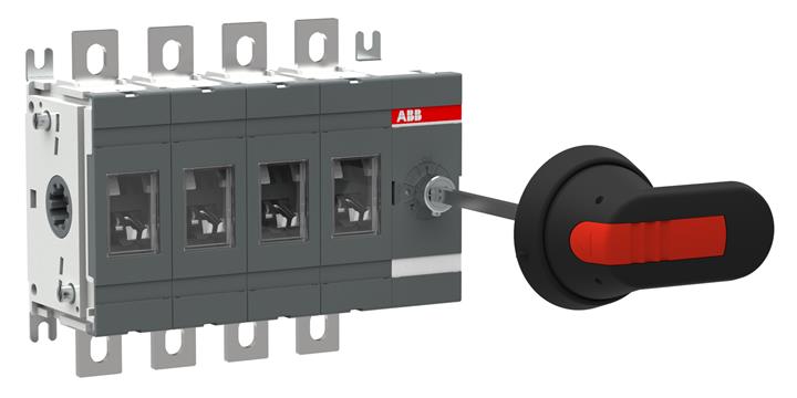 Abb SGC Рубильник OT250E40P до 250А 4-полюсный