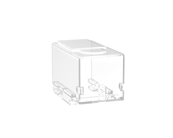 Abb SGC Комплект клеммных крышек OTS250T1S/4 прозрачная короткая комплект = 4 крышки